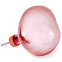 Bubble wandhaak large roze