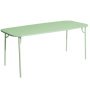 Week-end tuintafel 180x85 met dicht blad Pastel Green