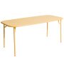 Week-end tuintafel 180x85 met dicht blad Saffron