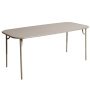 Week-end tuintafel 180x85 met dicht blad dune