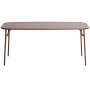 Week-end tuintafel 180x85 Brown Red