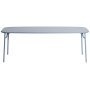 Week-end tuintafel 220x85 met dicht blad Pigeon Blue