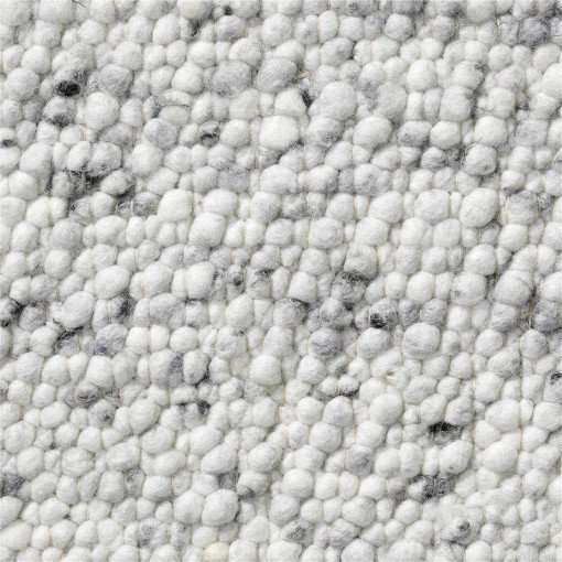 Pebbles vloerkleed 430 snow 200x300