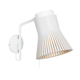 Petite 4630 wandlamp met directe wandaansluiting wit