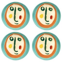 Feast by Ottolenghi gebaksbordje Ø16 set van 4 Face N°2