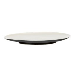 Ra tableware by Ann Demeulemeester onbijtbord Ø17,5 black/white