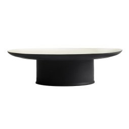 Ra tableware by Ann Demeulemeester schaal Ø33 black/white