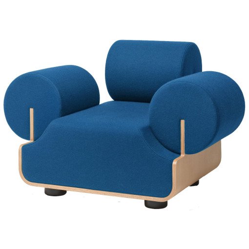 MVPHE fauteuil helder blauw