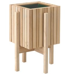 GrowON plantenbak incl reservoir 22x2 standaard naturel essen