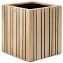 GrowMORE plantenbak incl waterreservoir 35x35 naturel essen