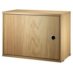 Kast met openslaande deur 58x42x30cm eiken