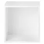 Stacked 2.0 kast met backboard medium wit