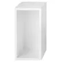 Stacked 2.0 kast met backboard small wit