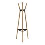 Steelwood Coat Stand kapstok zwart/beuken