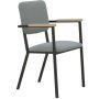 Co Armchair stoel met zwart frame Hallingdal 65 - 126