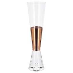 Tank Champagne glas set van 2 Koper