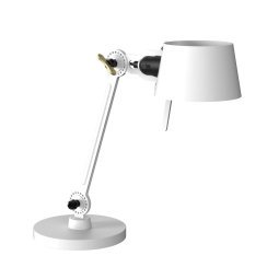 Bolt 1 Arm bureaulamp small Pure White