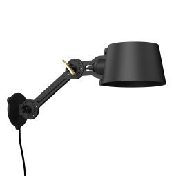 Bolt Sidefit wandlamp small met stekker Smokey Black