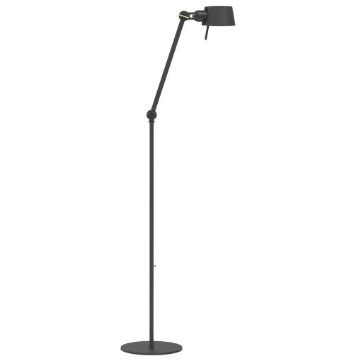 Bolt 1 Arm Long vloerlamp Smokey Black