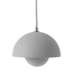 Flowerpot VP10 hanglamp Ø16 Matt Light Grey