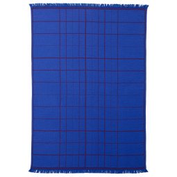 Untitled AP10 plaid 210x150 electric blue