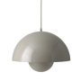 FlowerPot VP7 hanglamp Ø37 grijs/beige