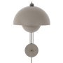 FlowerPot VP8 wandlamp grijs/beige