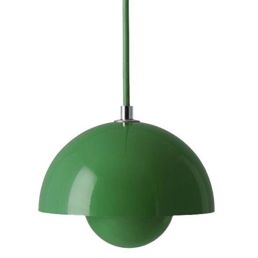 Flowerpot VP10 hanglamp Ø16 Signal green
