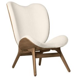 A Conversation Piece Tall fauteuil donker eiken, Teddy White