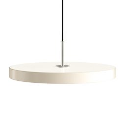 Asteria hanglamp LED medium Ø43 staal Pearl White