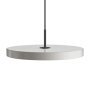 Asteria hanglamp LED medium Ø43 zwart Nuance Mist