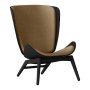 The Reader fauteuil zwart eiken, Sugar Brown