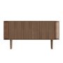 Treasures 3 dressoir donker eiken, Brown Artificial Leather