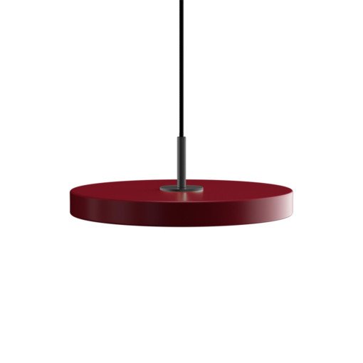 Asteria hanglamp LED mini Ø31 zwart Ruby Red