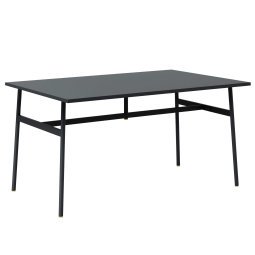 Union tafel 140x90 zwart