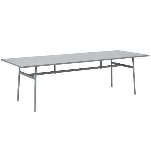 Union tafel 250x90 grijs