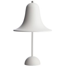 Pantop tafellamp LED oplaadbaar mat wit