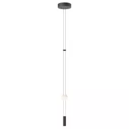 Flamingo Mini 1580 hanglamp LED Ø9 wit/zwart