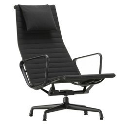 Aluminium Chair Black EA 124 zwart