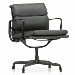 Aluminium Chair Black EA 208 Soft Pad