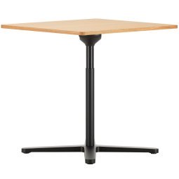 Super Fold Table vierkante tafel licht eikenfineer 75x75