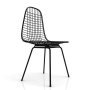Eames Wire Chair DKX stoel zwart gepoedercoat