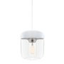 Acorn hanglamp Ø14 wit snoer, staal