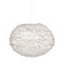 Eos hanglamp large Ø65 wit snoer, wit