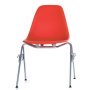 Eames DSS stapelbare stoel, Poppy Red