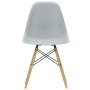 Eames DSW stoel geelachtig esdoorn onderstel, Light Grey