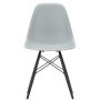 Eames DSW stoel zwart esdoorn onderstel, Light Grey