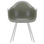 Eames DAX Fiberglass stoel chroom, raw umber