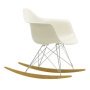 Eames RAR schommelstoel esdoorn chroom, Pebble