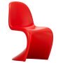 Panton chair stoel (nieuwe zithoogte) klassiek rood